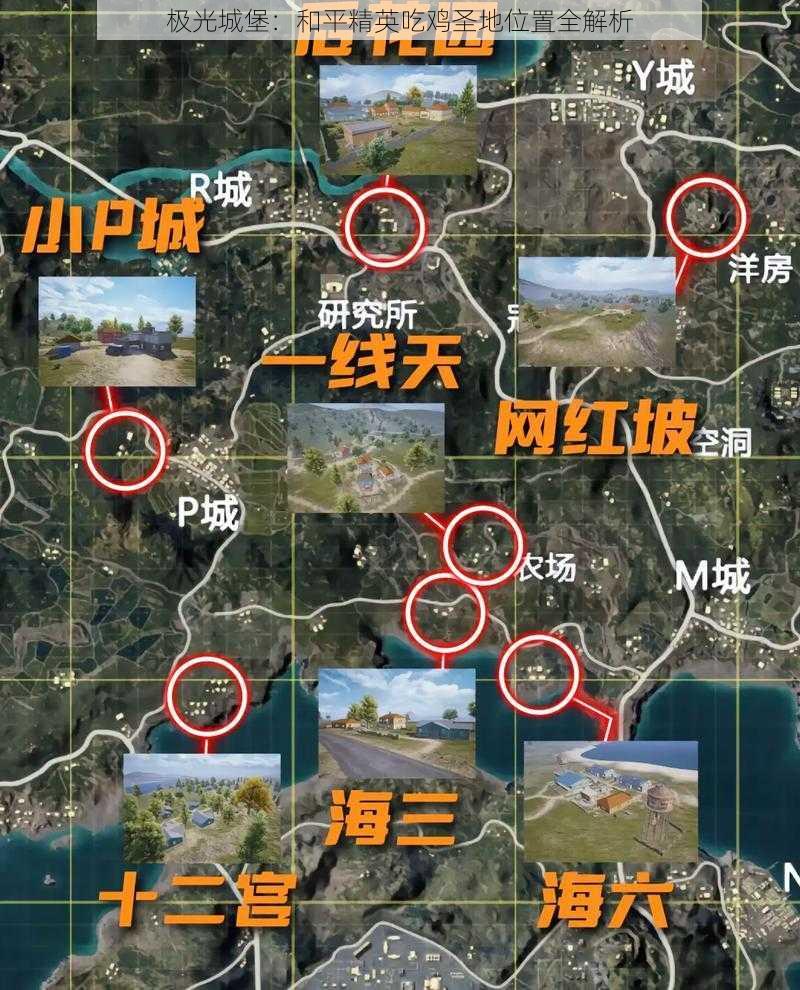 极光城堡：和平精英吃鸡圣地位置全解析